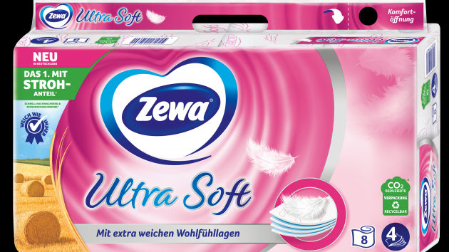 Essity launcht Toilettenpapier mit Stroh -